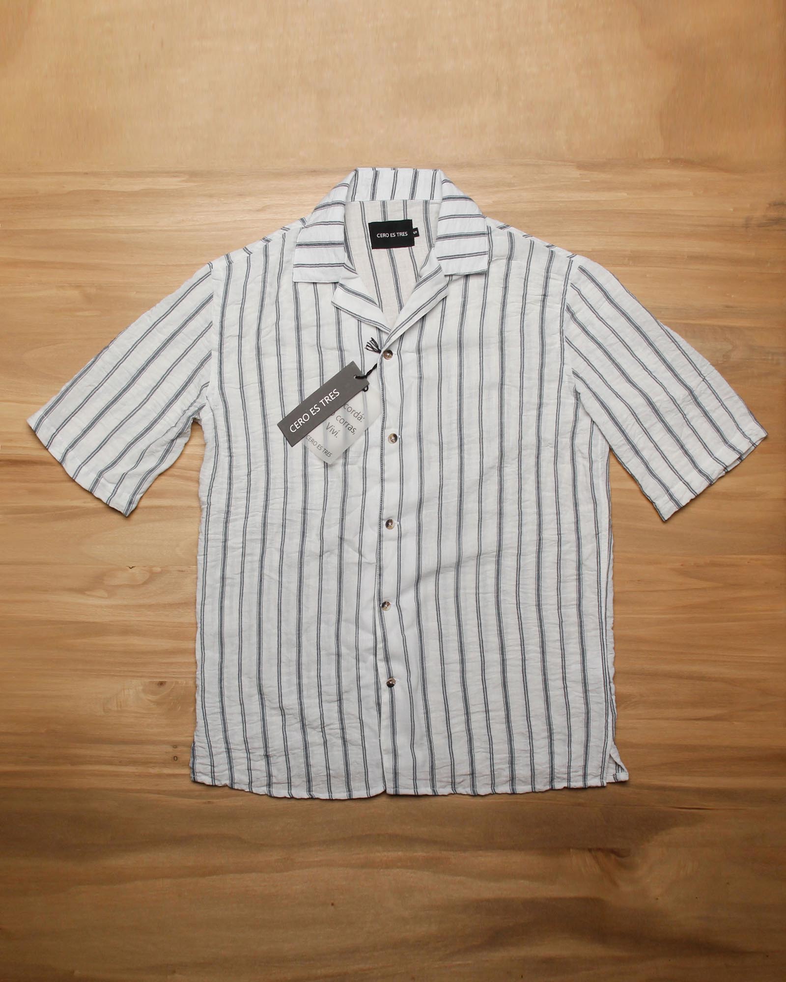 6524MCGR - CAMISA MOJITO GRIS
